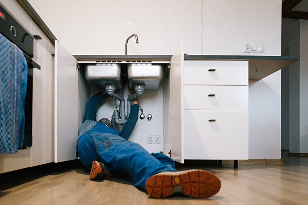 Professional Leak Detection technician working in Egg Harbor City, NJ